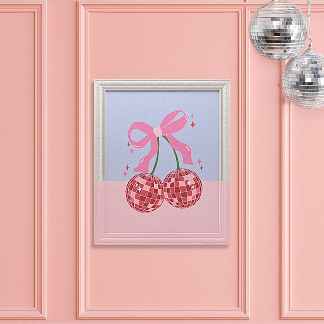 The Feel Good Club Disco Cherry Painting