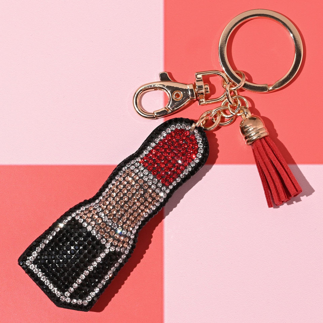 The Feel Good Club Lipstick Bag Charm Keyring
