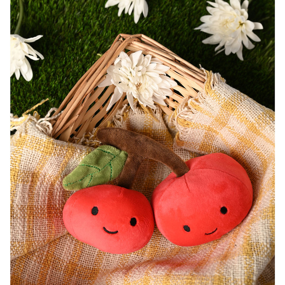 The Feel Good Club Plushie - Cherries 15cm