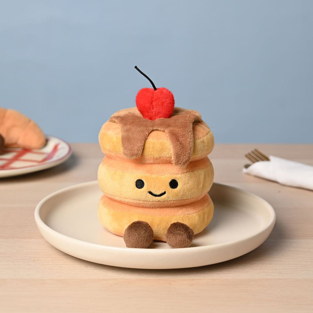 The Feel Good Club Plushie - Pancake Stack 10cm