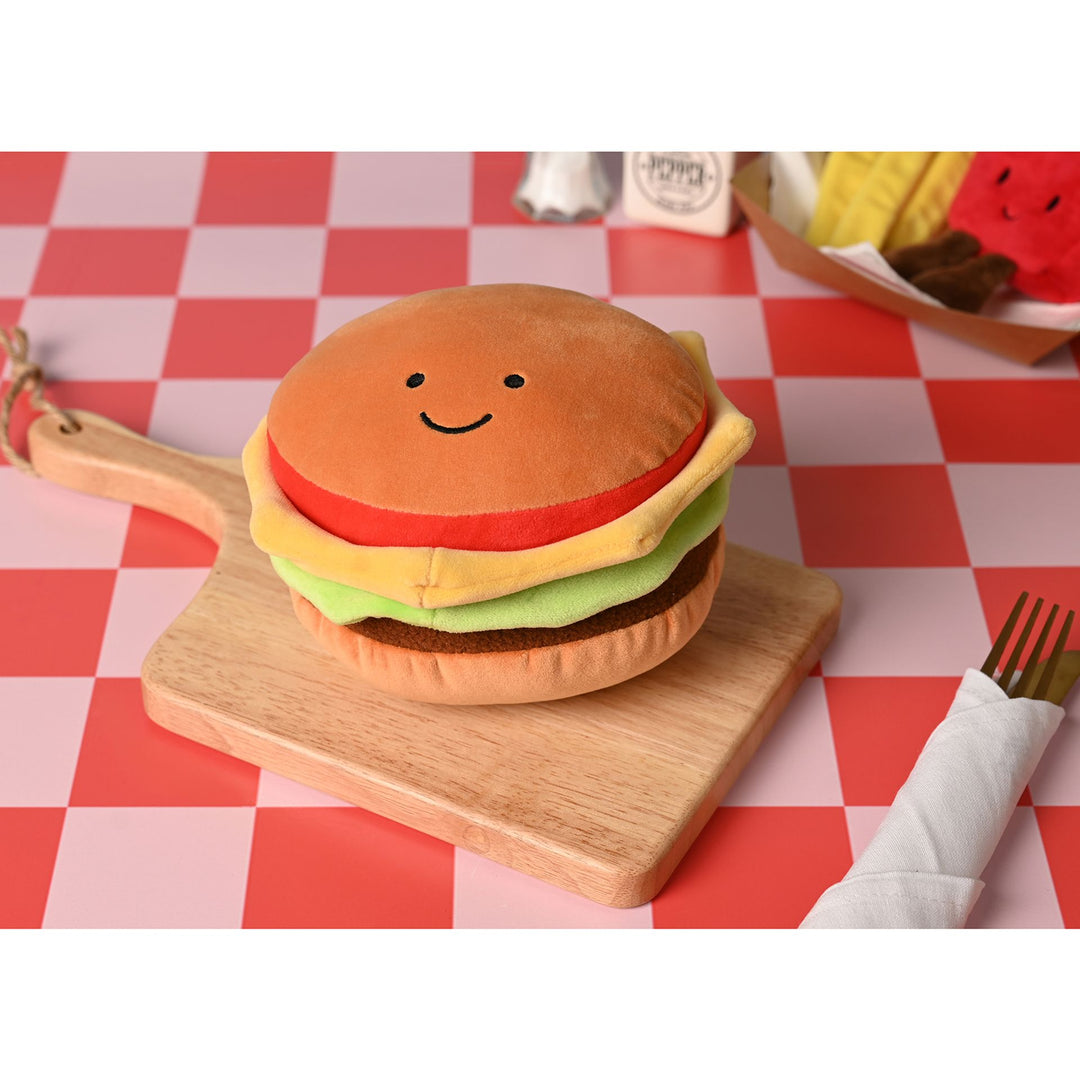 The Feel Good Club Plushie - Burger 15cm
