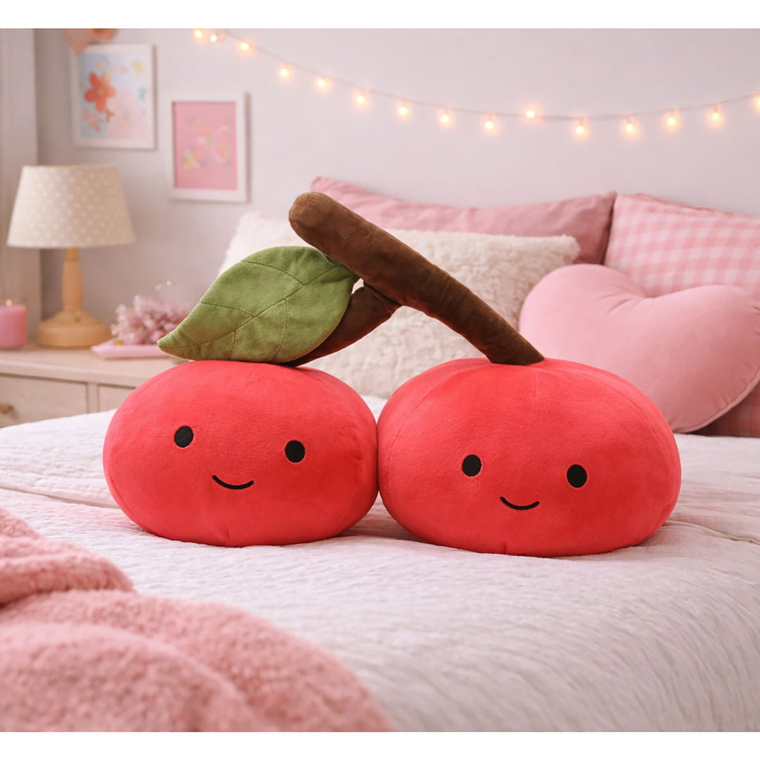 The Feel Good Club Plushie - Pair Of Cherries 50cm