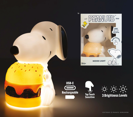 SNOOPY - Burger - Decorative Light - 17,5cm