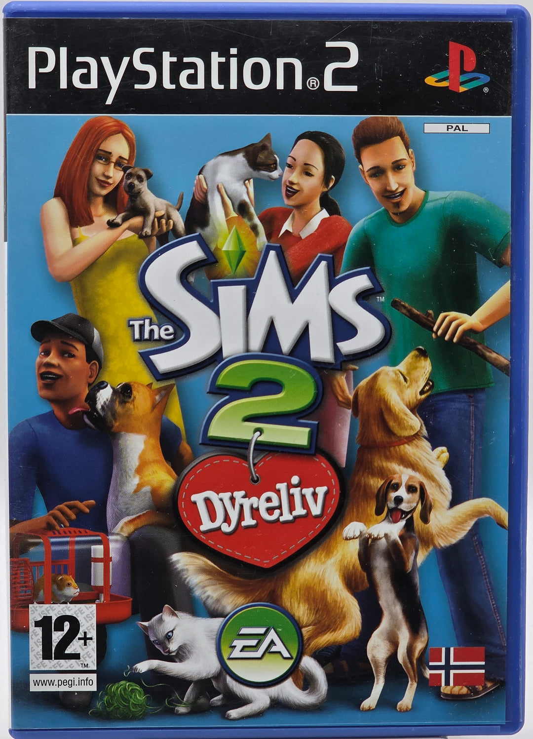 The Sims 2: Dyreliv. PS2.