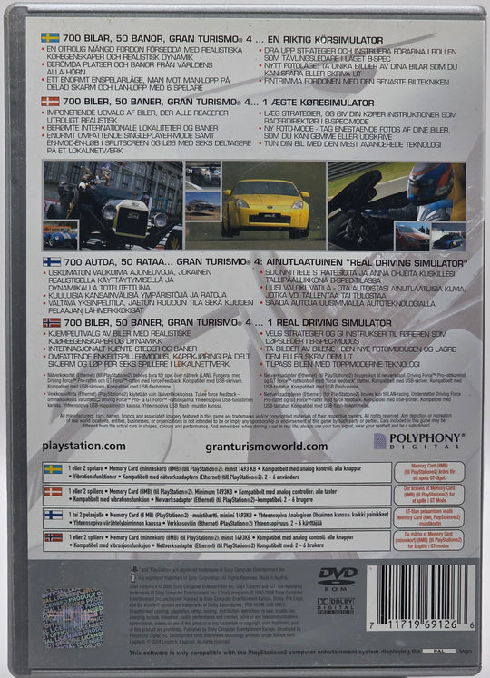 Gran Turismo 4. PS2.
