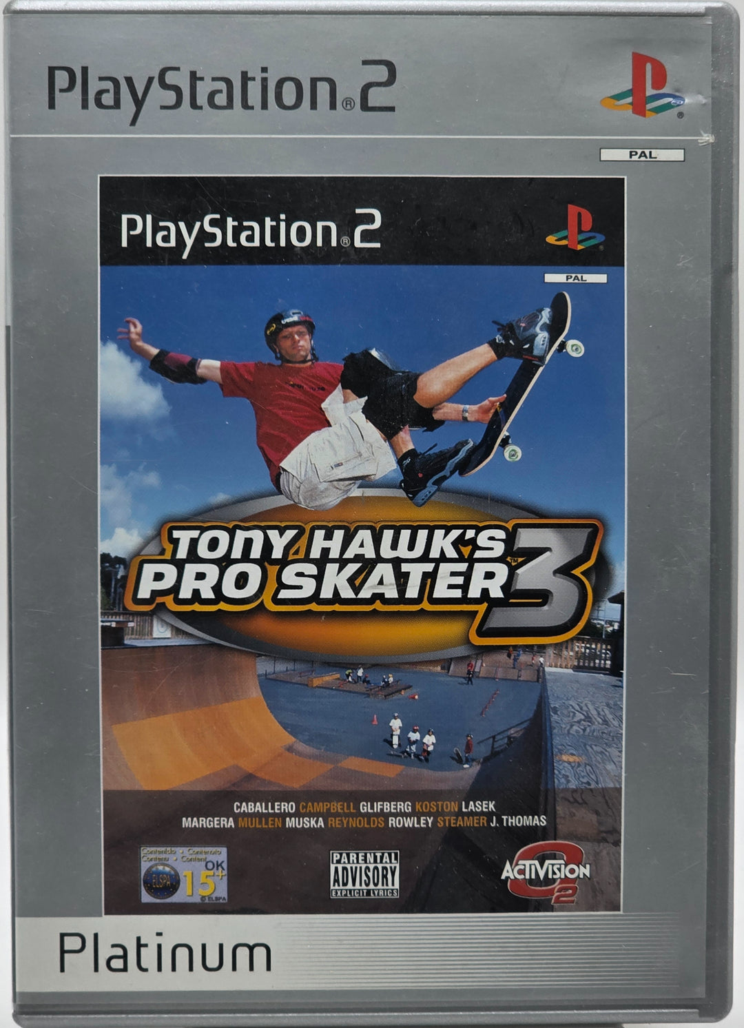 Tony Hawk's Pro Skater 3. PS2.