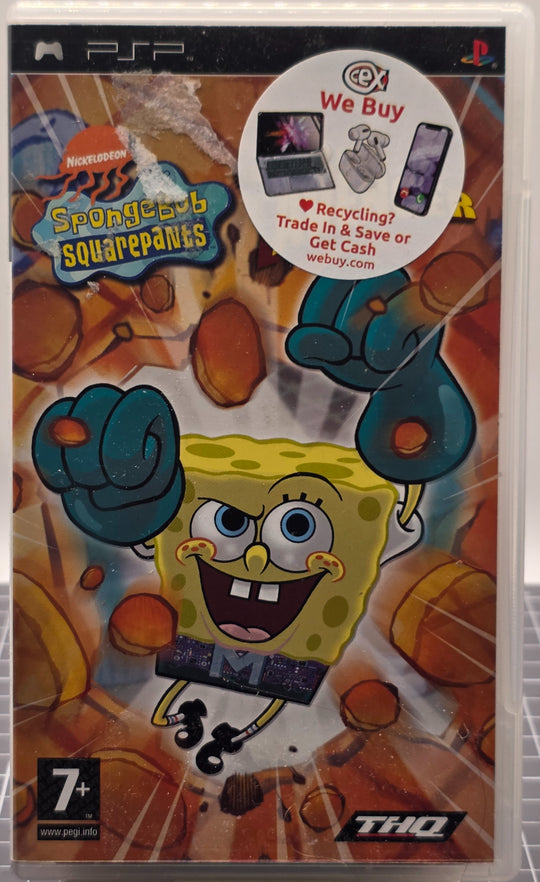 SpongeBob SquarePants: The Yellow Avenger. PSP.