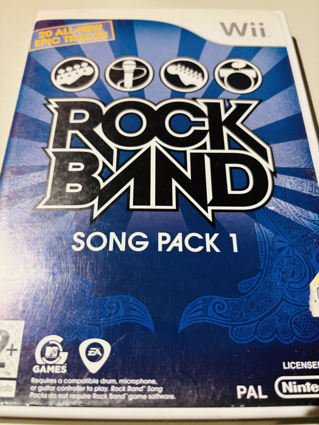 Rock Band Song Pack 1. Wii.