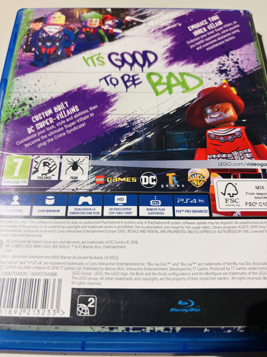 LEGO DC Super-Villains. PS4.