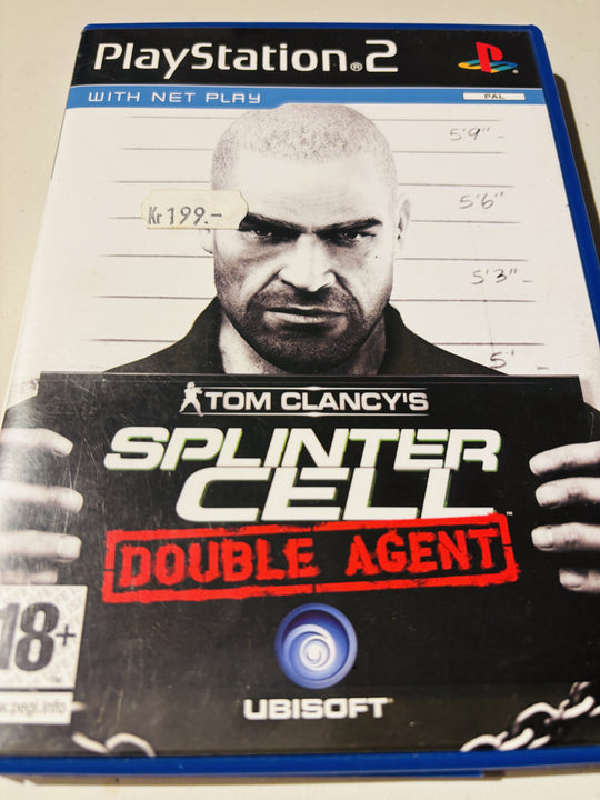 Tom Clancy's Splinter Cell: Double Agent. PS2.