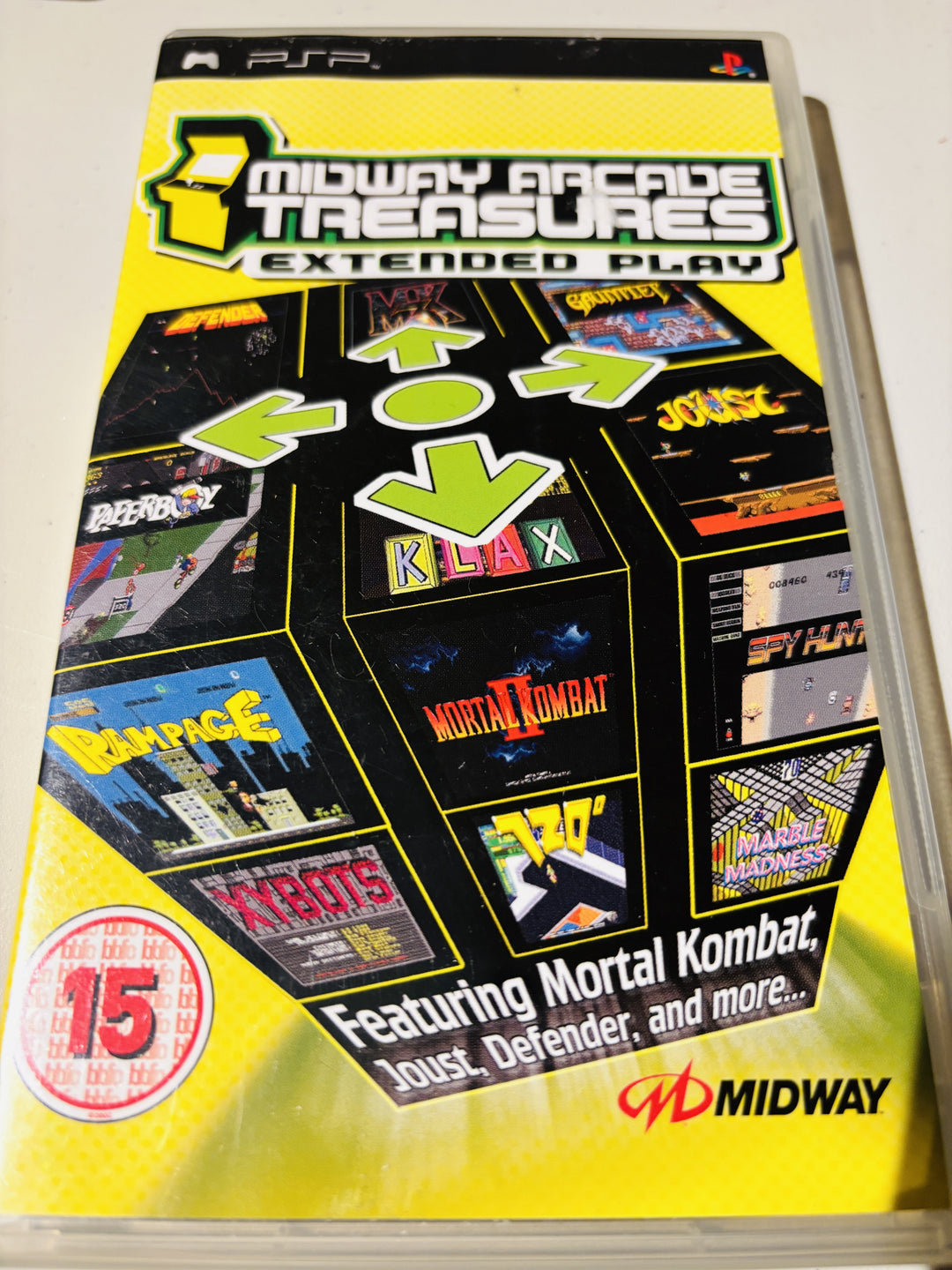 Midway Arcade Treasures Extended Play. PSP.