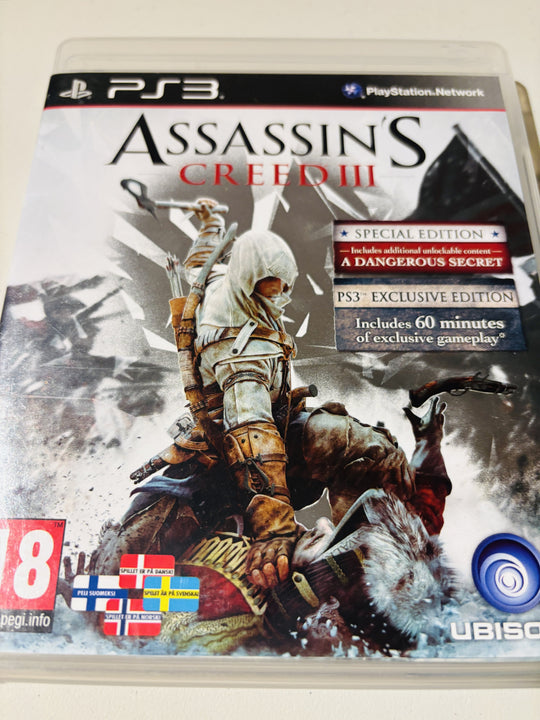 Assassin’s Creed III. PS3.