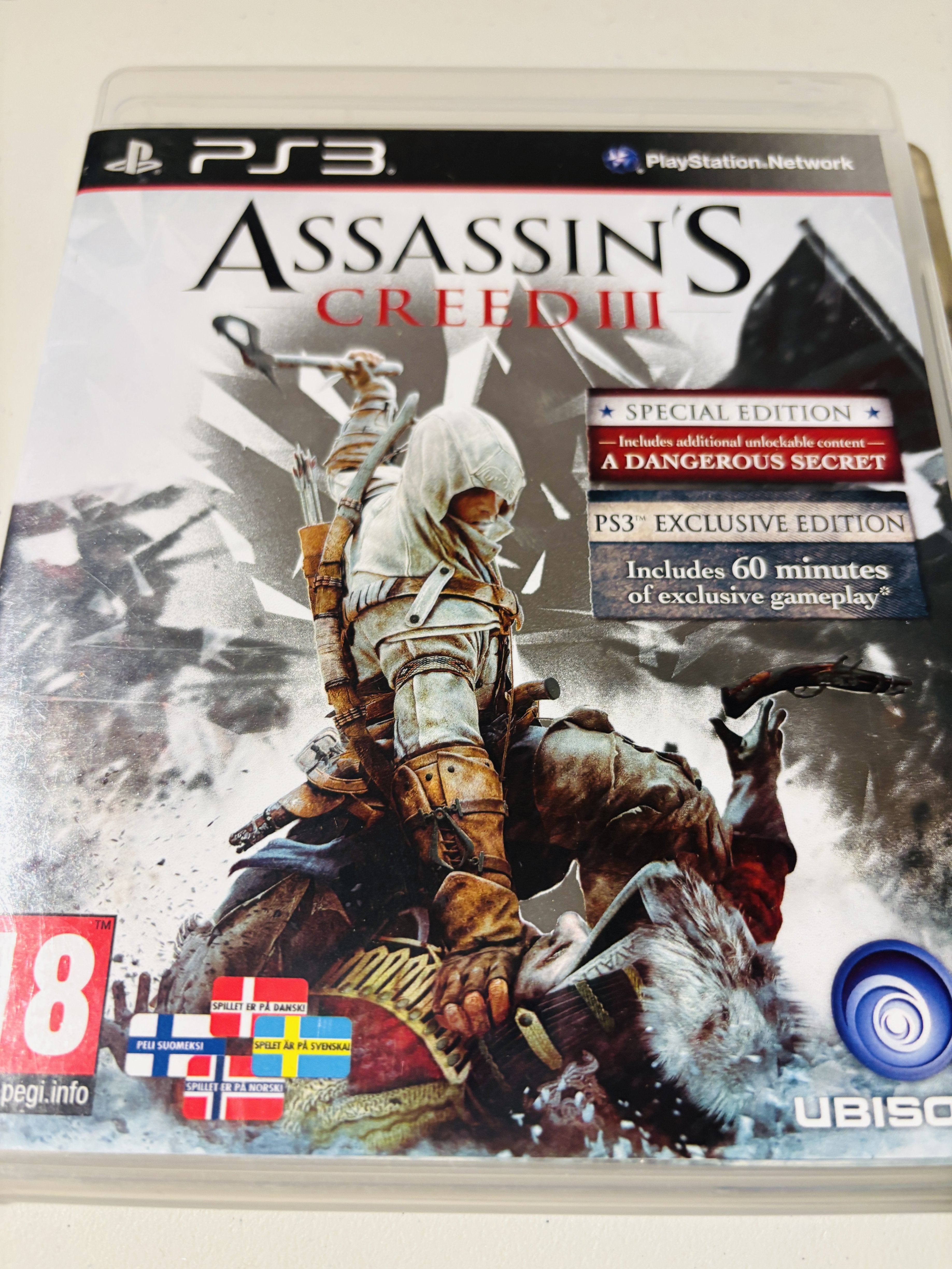 Assassin’s Creed III. PS3.