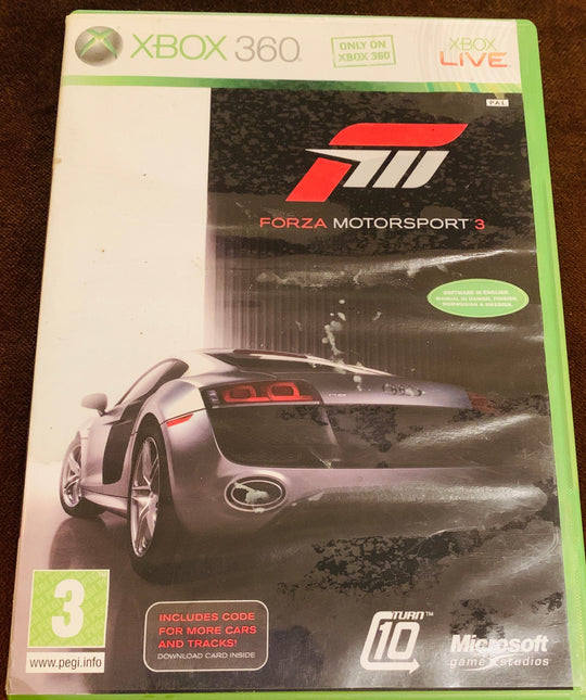 Forza Motorsport 3. Xbox 360.