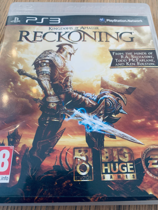 Kingdoms of Amalur: Reckoning. PS3.