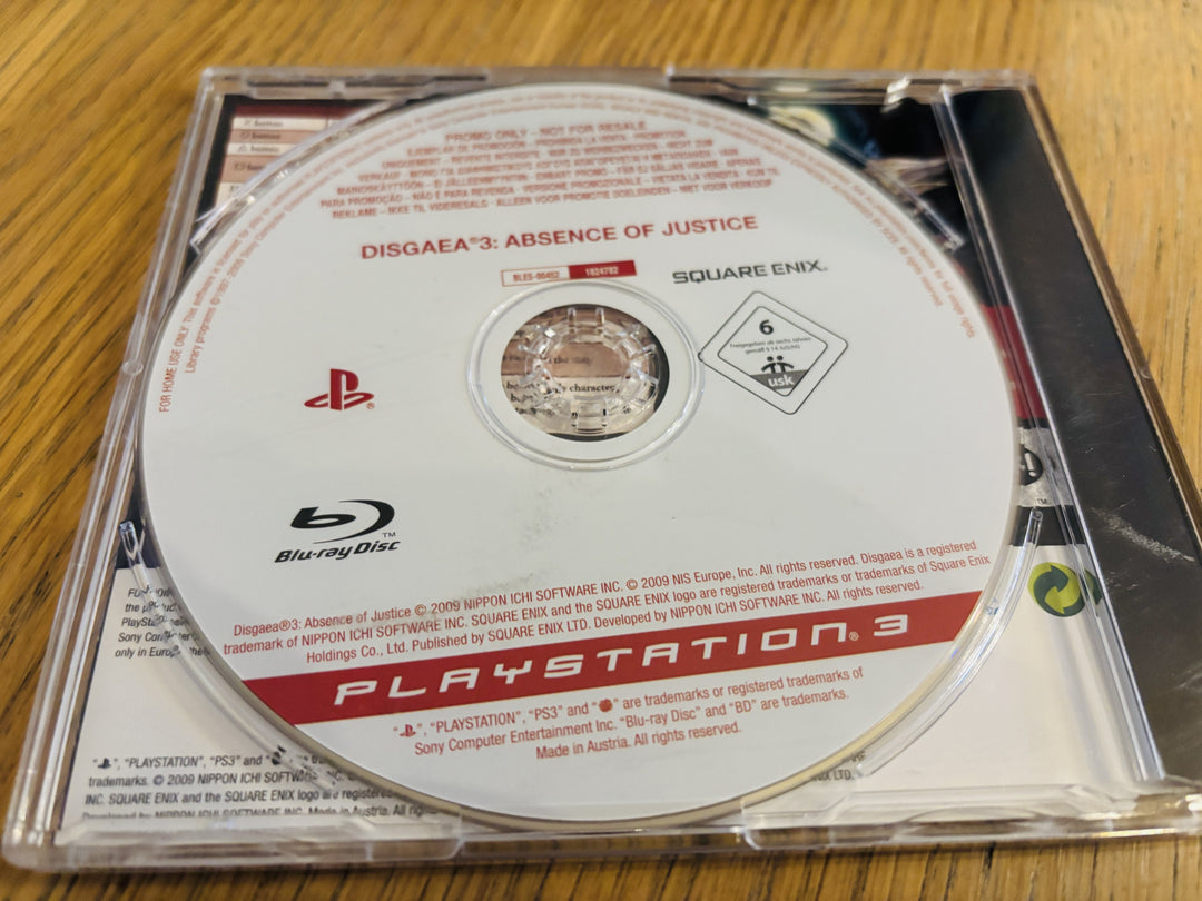 Disgaea 3: Absence of Justice. PS3.