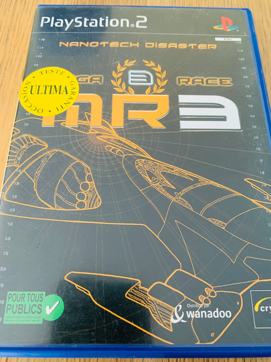 MegaRace 3: Nanotech Disaster. PS2.