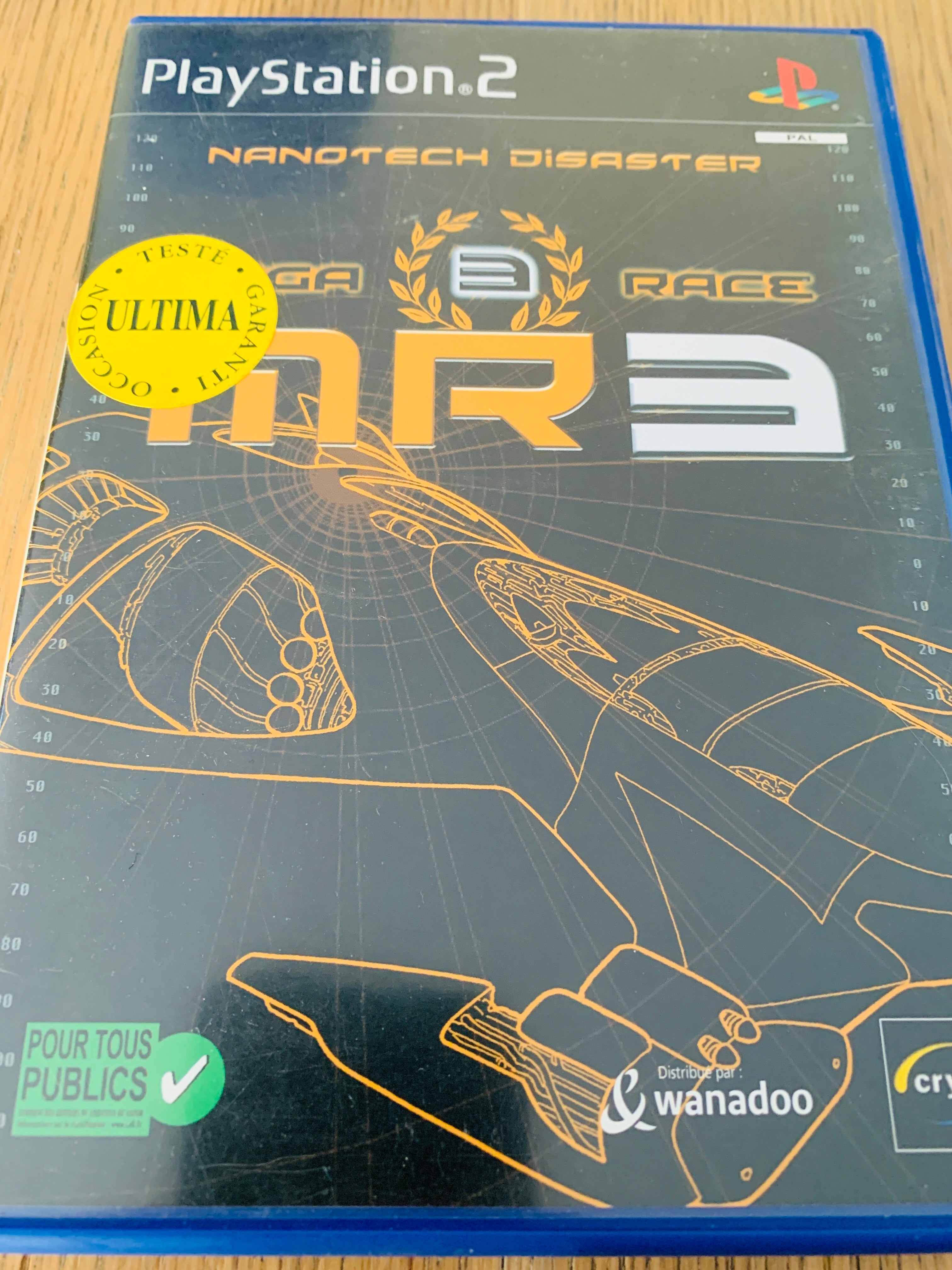 MegaRace 3: Nanotech Disaster. PS2.