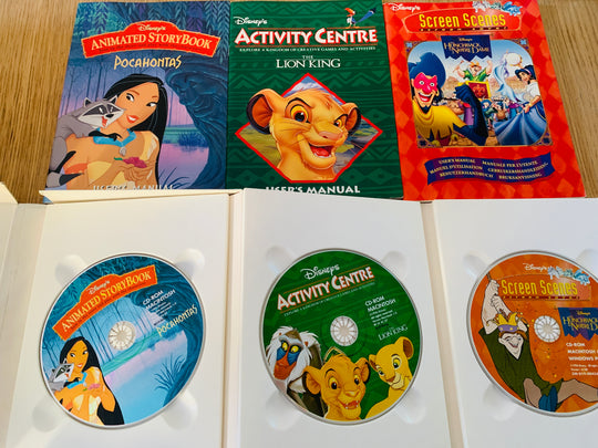 Disney Interactive Bundle (Pocahontas / Lion King / Hunchback). PC/Mac.