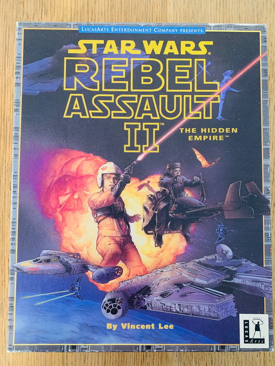Star Wars: Rebel Assault II – The Hidden Empire. PC Big Box.