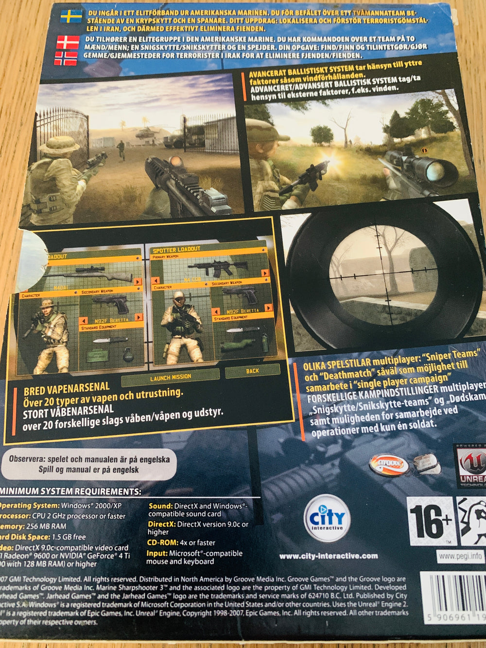 Marine Sharpshooter 3. PC