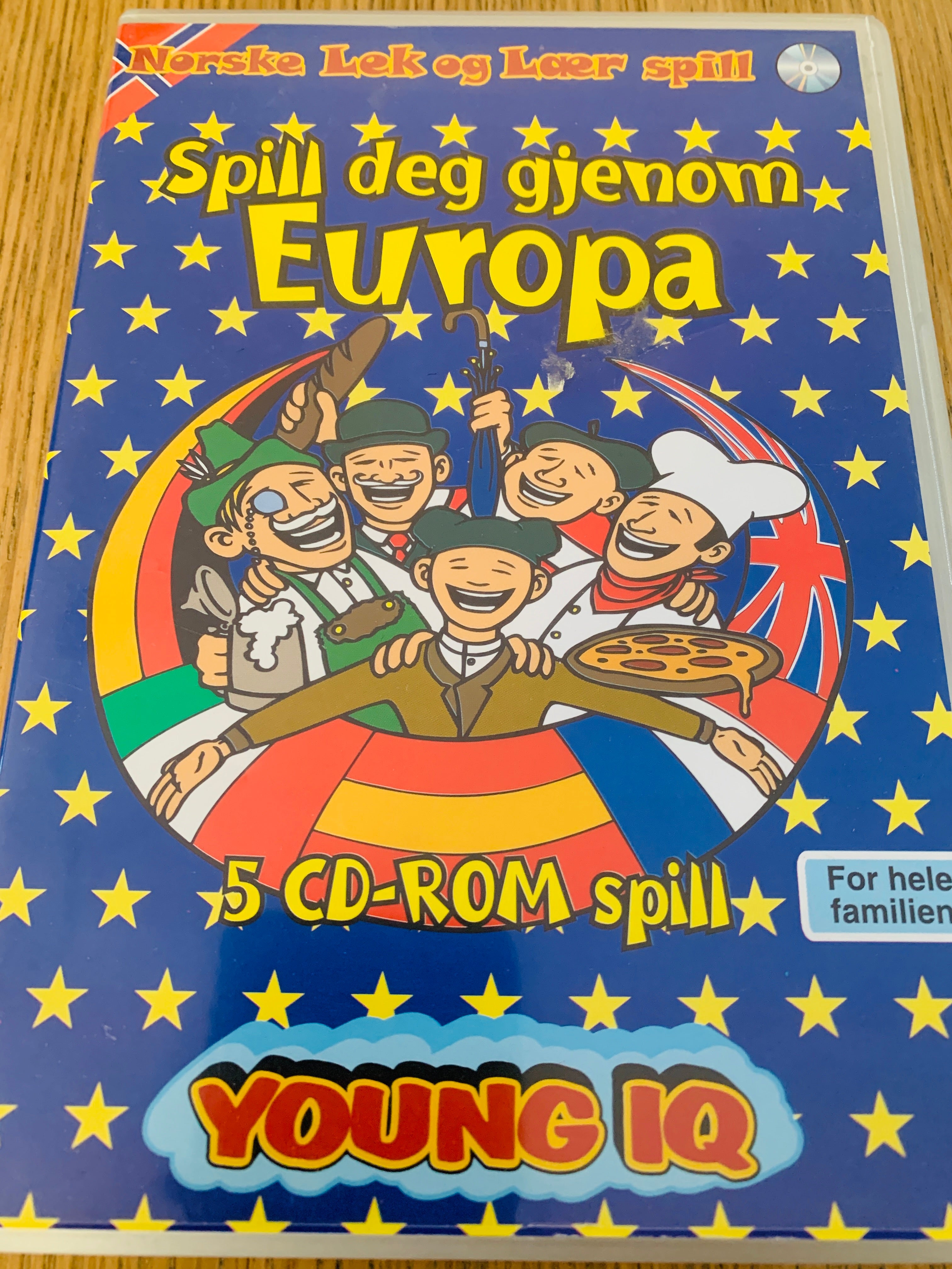 Spill deg gjennom Europa (Young IQ). PC