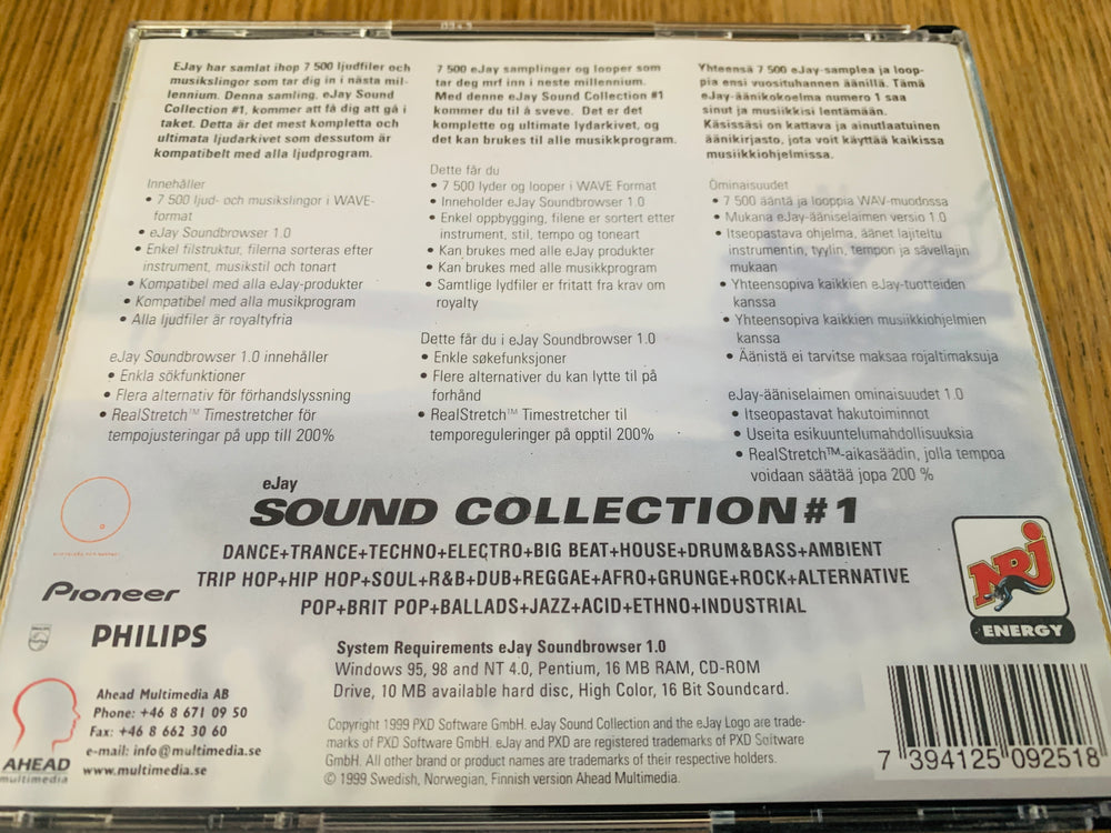 eJay Sound Collection #1. PC