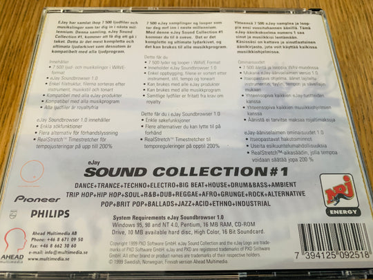 eJay Sound Collection #1. PC
