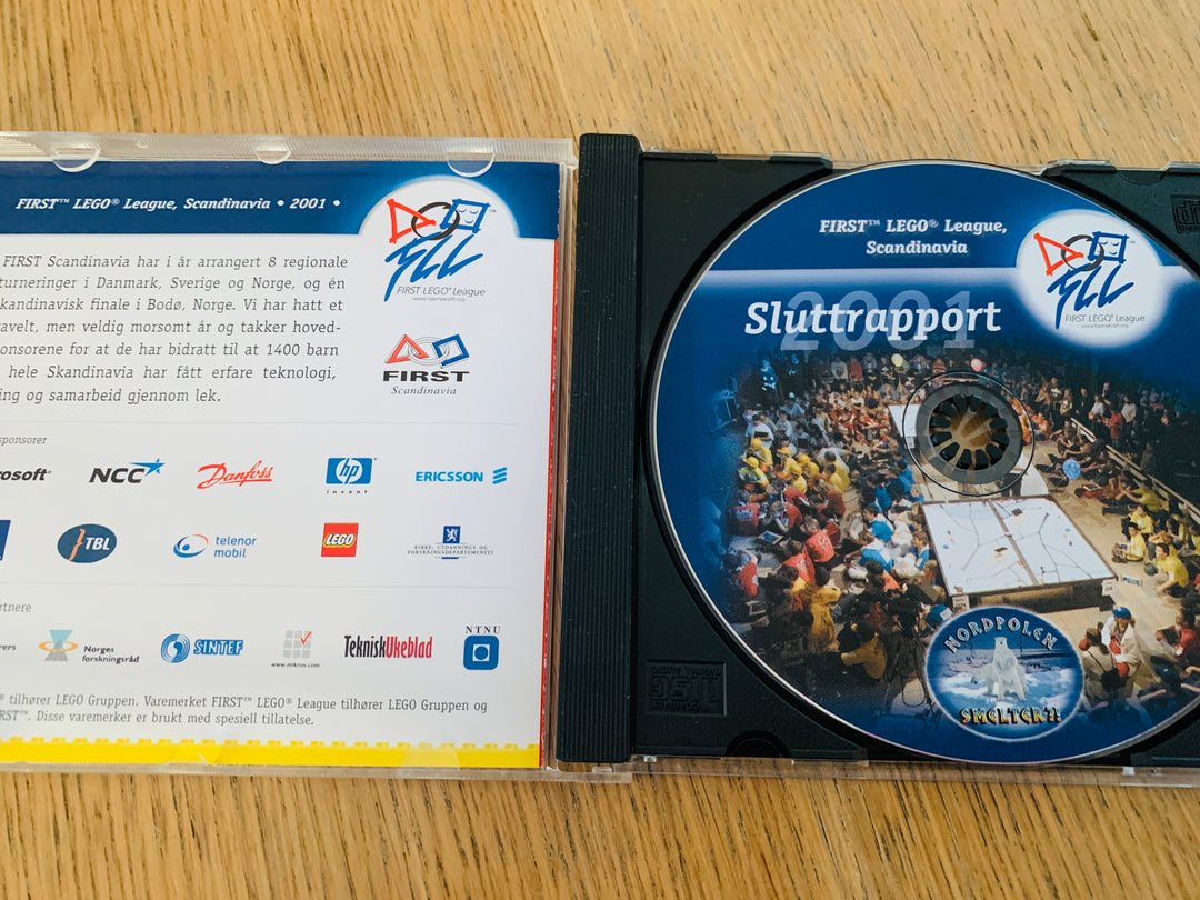 FIRST LEGO League Scandinavia 2001 Sluttrapport. PC-spill.