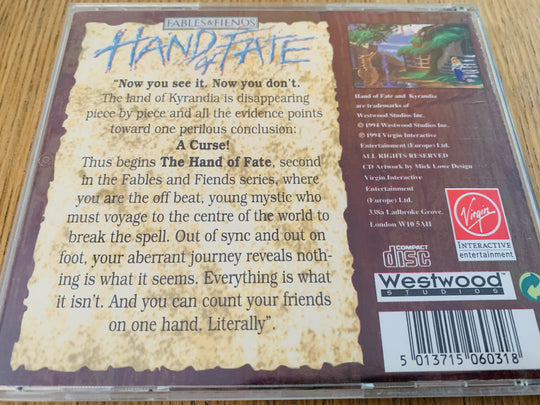 Hand of Fate (Fables & Fiends). PC-spill.