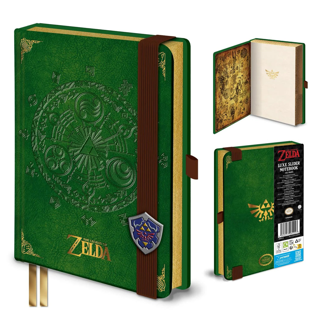 THE LEGEND OF ZELDA - Triforce - A5 Luxe Slider Notebook