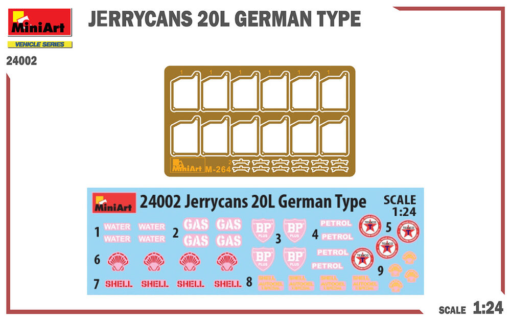 Jerrycans 20L German Type