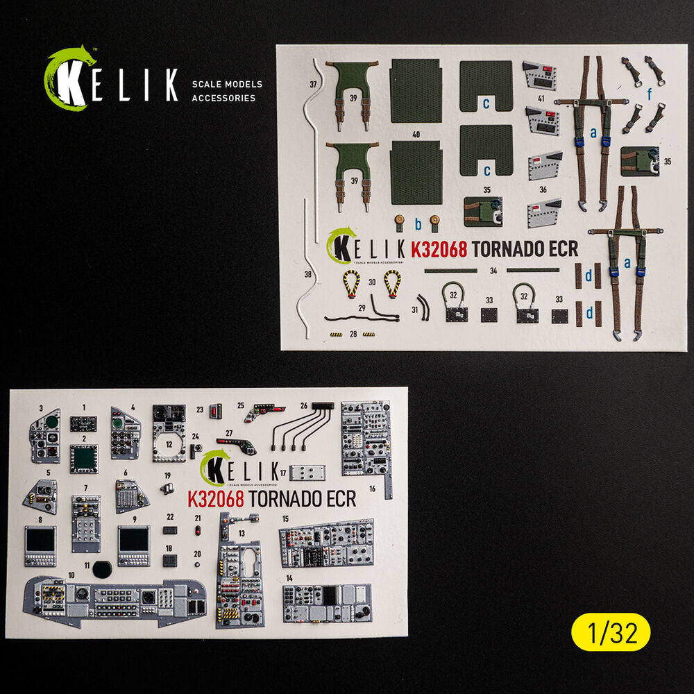 TORNADO ECR - interior 3D decals for Revell