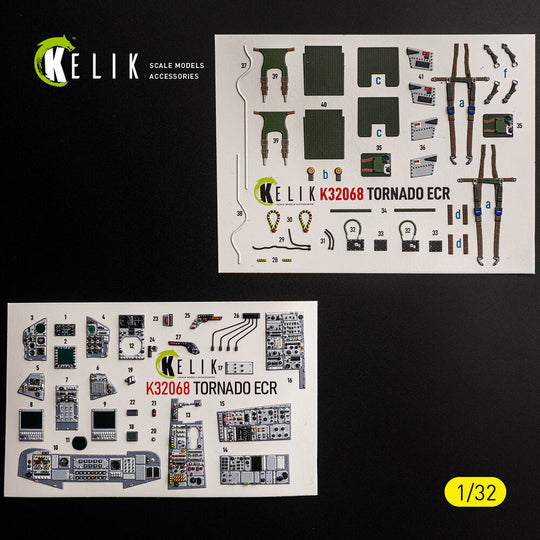 TORNADO ECR - interior 3D decals for Revell