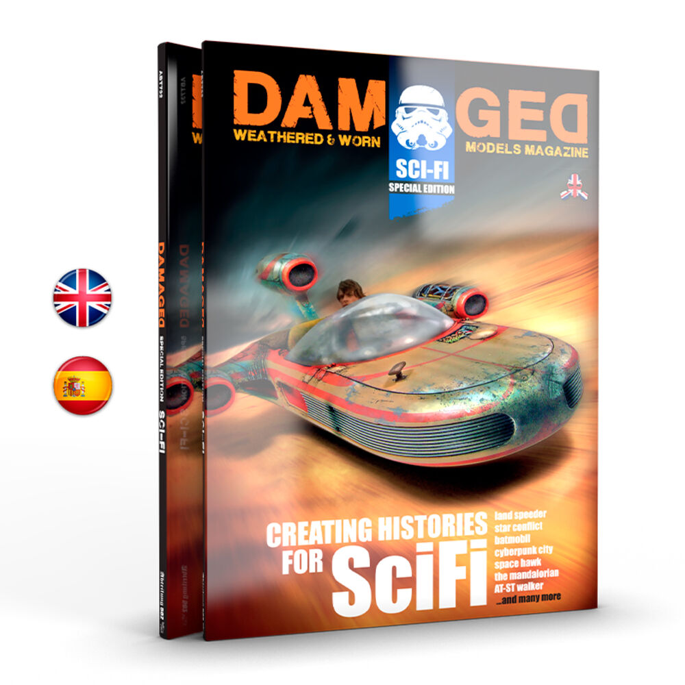 SPECIAL SCIFI. DAMAGED Book  (Spanish)