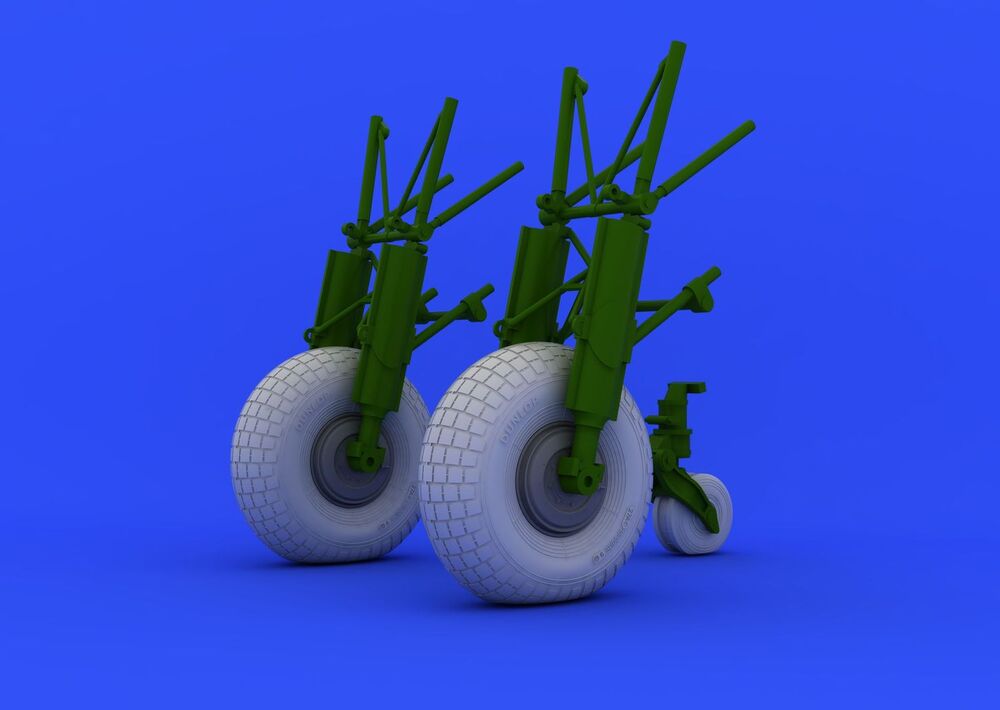 Mosquito Mk.VI wheels for Tamiya