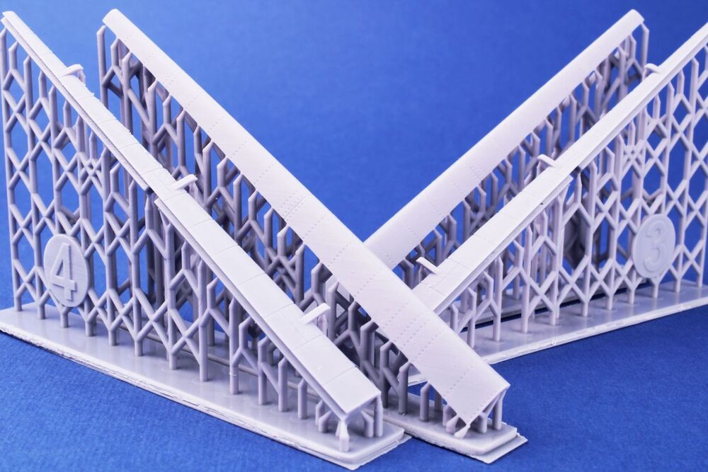 Lysander Wing Slats - Outer Sections for Airfix