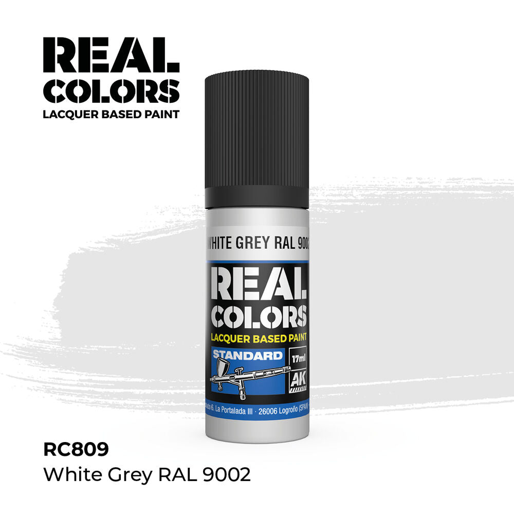 Real Colors: White Grey RAL 9002 17 ml.