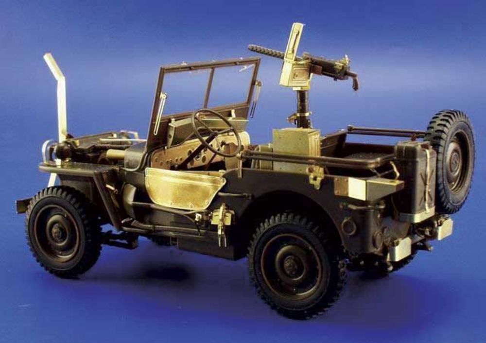 M-274 Mule mit 106 mm-Geschütz Fotoätzsatz