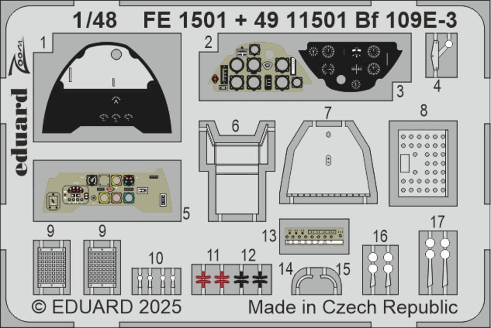 Bf 109E-3  HOBBY BOSS