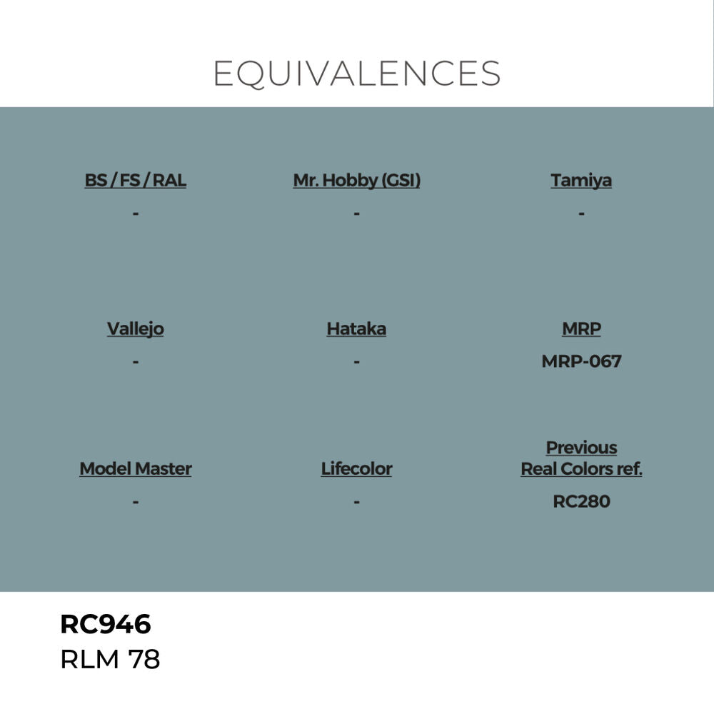 Real Colors: RLM 78 17 ml.