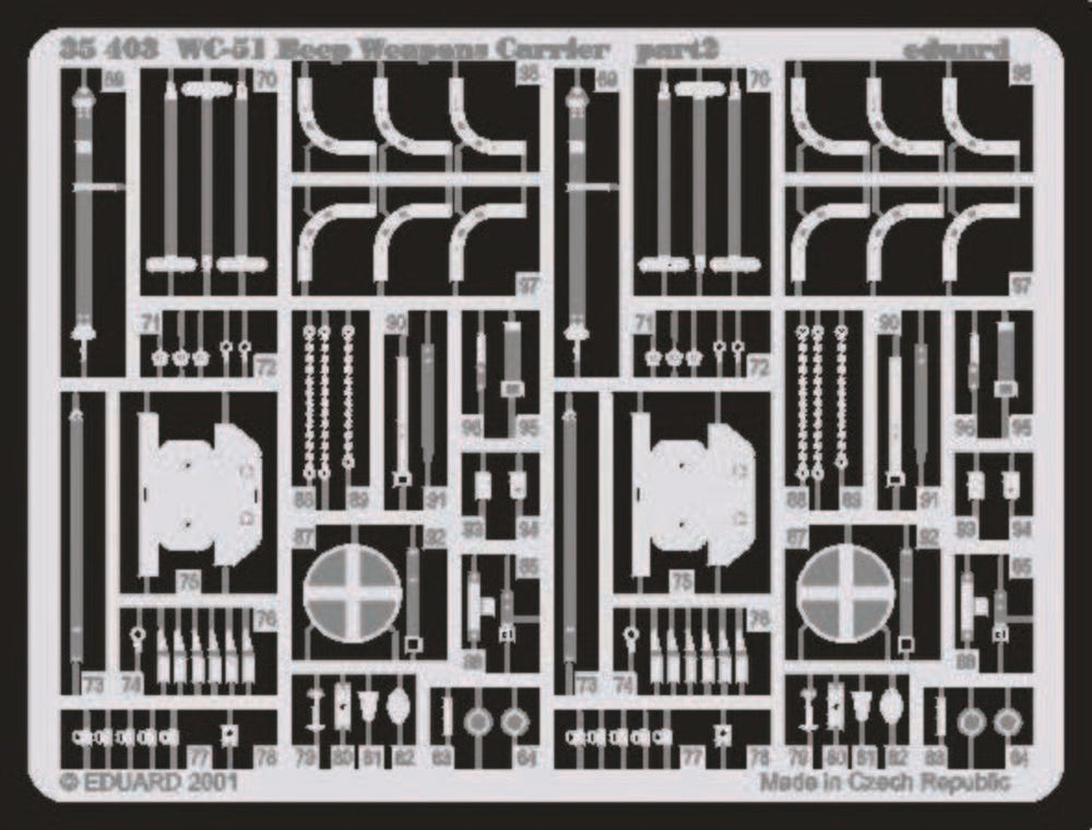 WC-51 Beep Weapons Carrier Fotoätzsatz