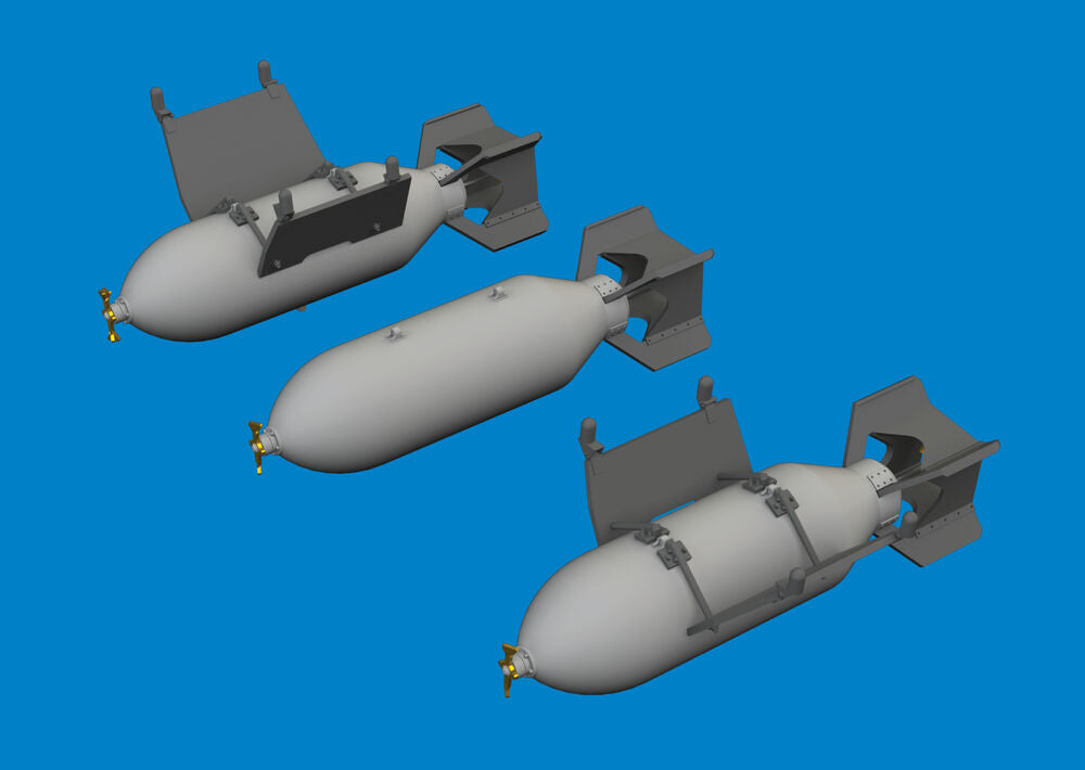 P-40 500lb M64 US bombs  EDUARD