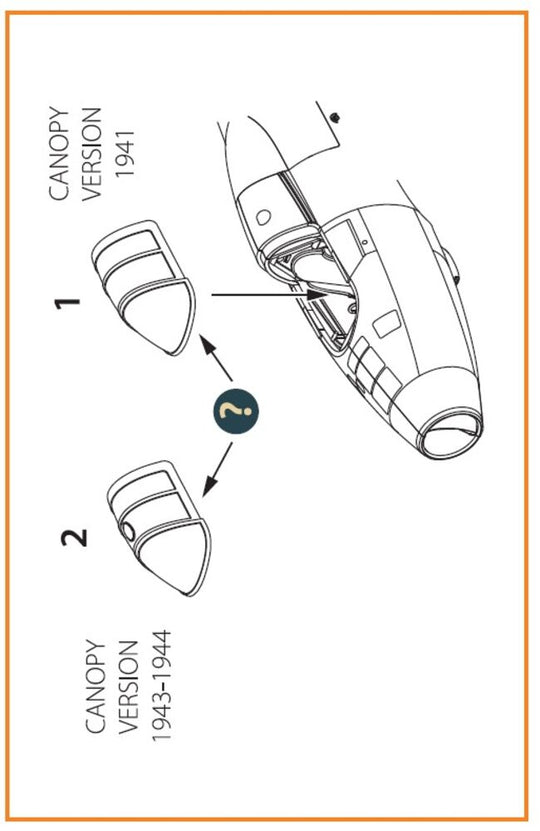 Gloster E28/39 Pioneer vacuum formed canopy for CP kits CP72001/CP72007