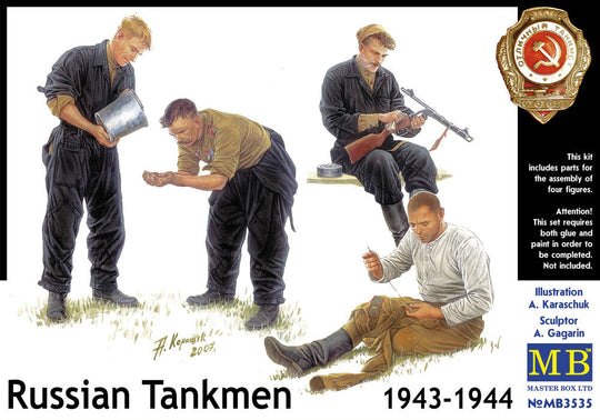 Russian Tankmen 1943-1944