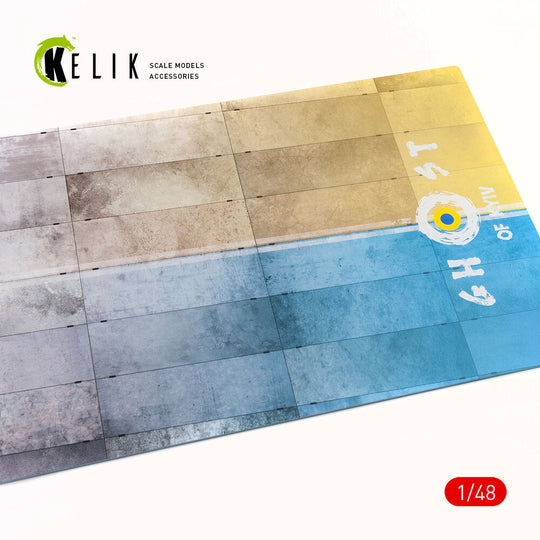 Concrete plates Ghost of Kyiv Base - Acrylic 3 mm (410 x 270 mm) (410 g)
