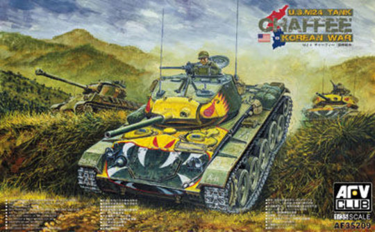 M24 Chafee tank Korea war vision