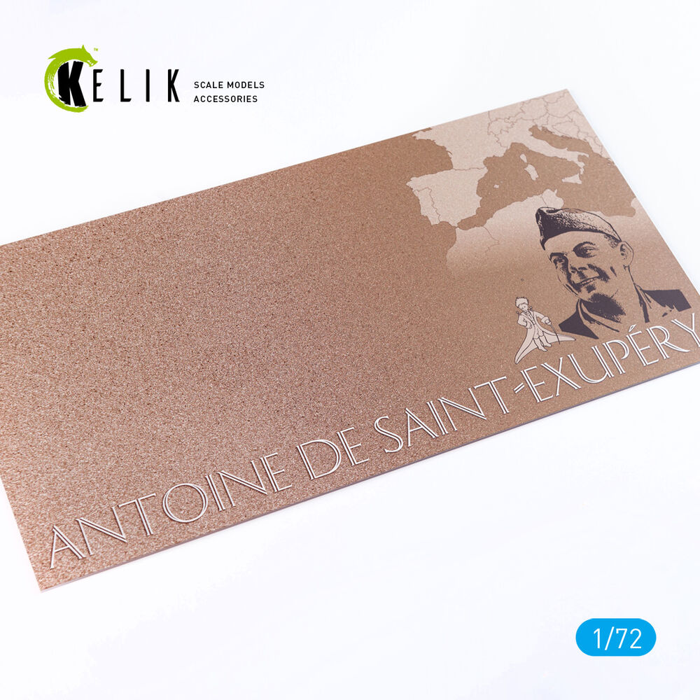 Saint-Exupery - Base - Acrylic 3 mm (180 x 357 mm) (210 g)