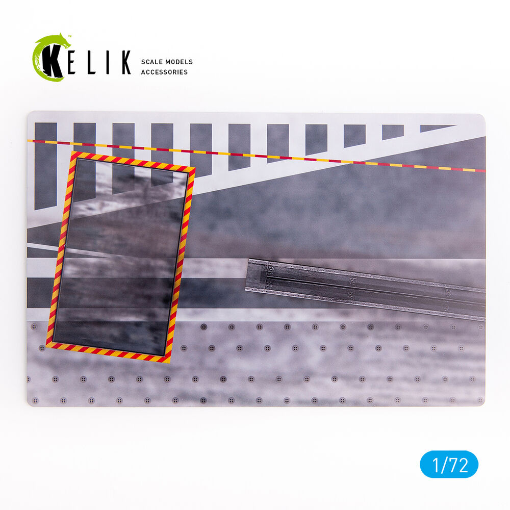 Charles de Gaulle Deck - Base - Acrylic 3 mm (280 x 180 mm) (170 g)