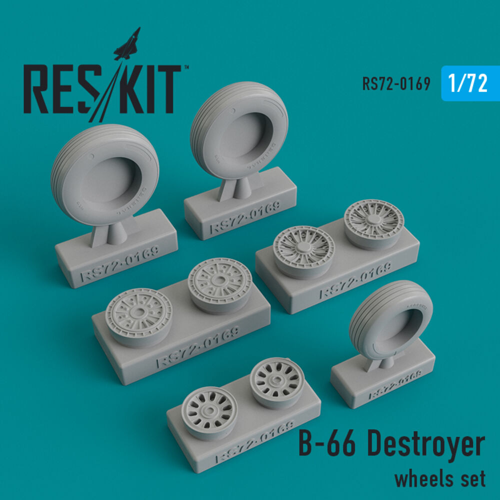 B-66 Destroyer wheels set